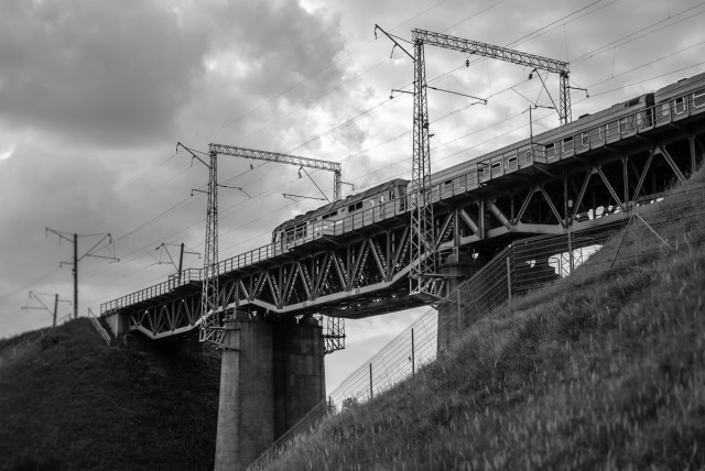 Vienas gražiausių geležinkelio tiltų Lietuvoje